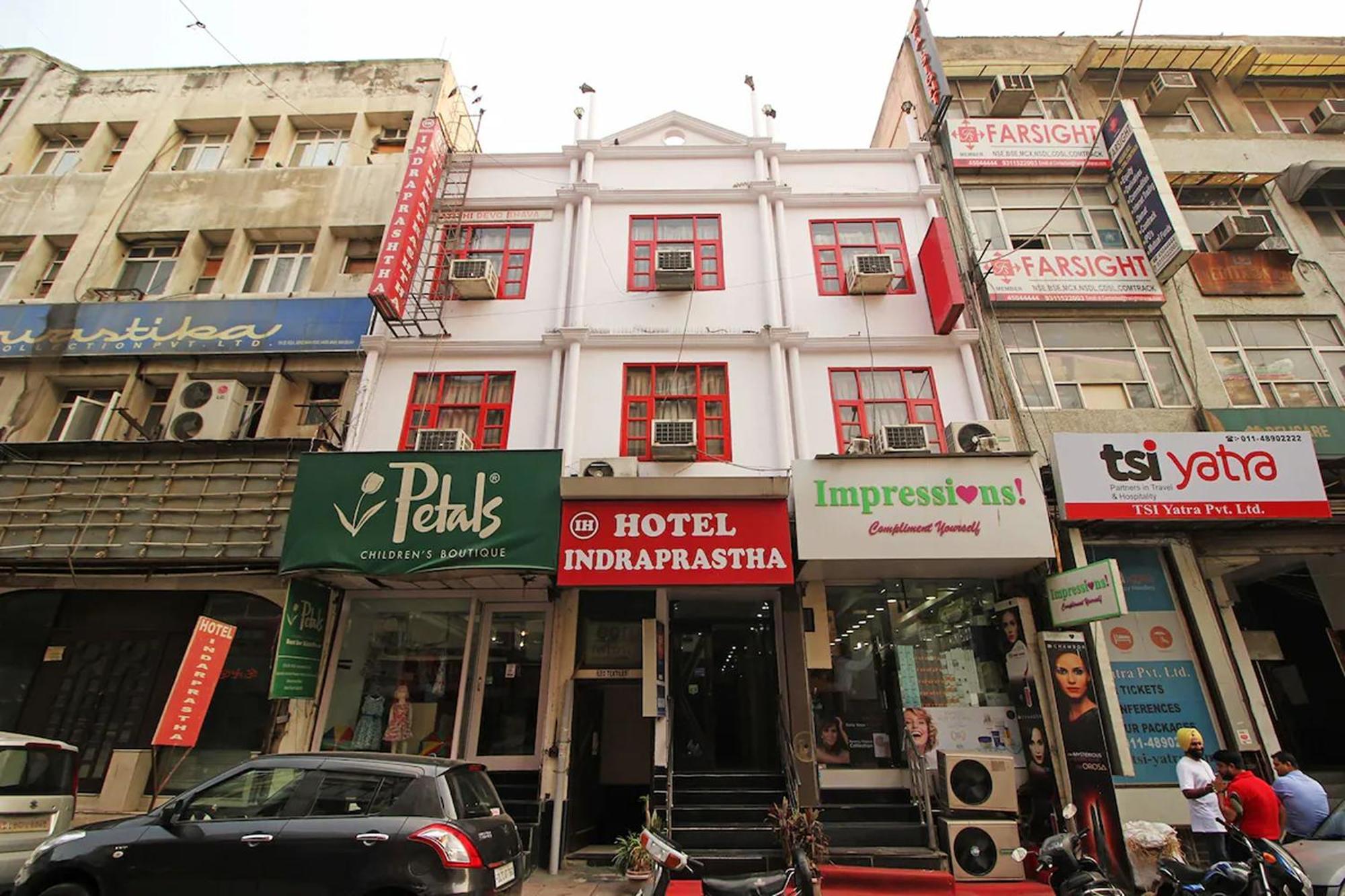 Hotel Indraprastha Delhi  Exteriör bild